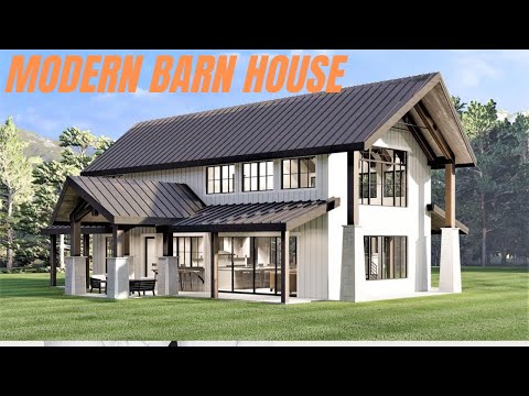 Modern barn house II Home Decor 2050