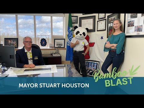 Bamboo Blast Mayor Stuart Houston