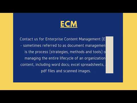 Enterprise Content Management ECM