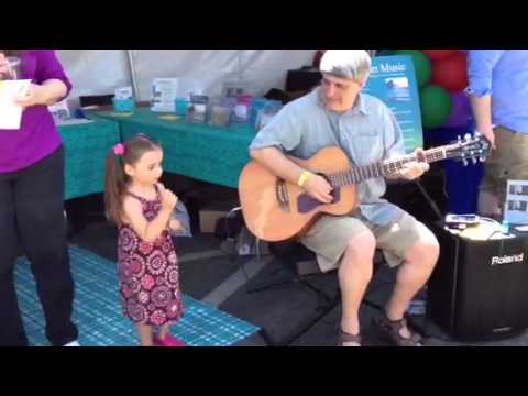 Walk for Autism Speaks - Girl Dancing to Guitar