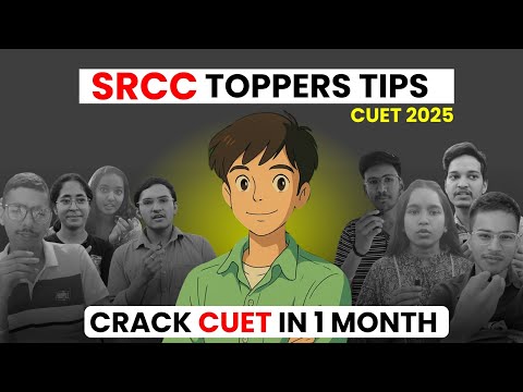 SRCC Toppers Strategy for CUET