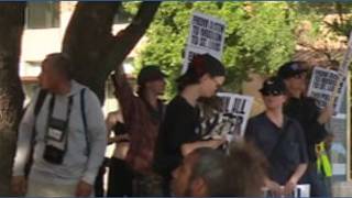 Protesters gather outside Austin City Hall, demanding justice for teen killed by Austin police