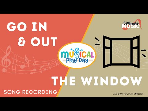 🎶 GO IN & OUT THE WINDOW | Music TablePlay | Kids Songs & Games |  Learning for Kids | Musical Play