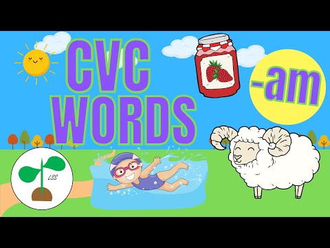 CVC Words | -am Words | Consonant Vowel Consonant