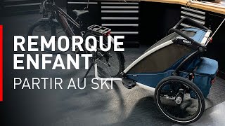 Une remorque vélo enfant pour aller au ski ?