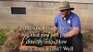 The bag garden is a quick and cheap method of gardening