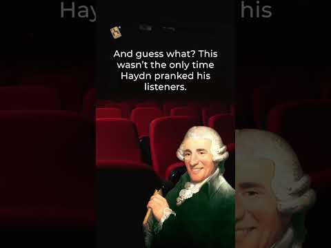 Haydn's Weird Sense Of Humour