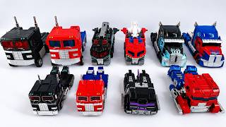Transformers Optimus prime and Nemesis Prime Toy Comparison! Which Transformers Version Is The Best?
