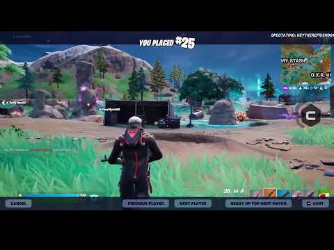 Chill Fortnite Spectate | No Talking Just Upbeat Music & Feel-Good Vibes | Live Gameplay