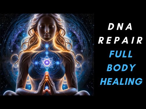 MEDITAION TO Repair DNA & Full Body Healing | 396 Hz 432 Hz 528 Hz