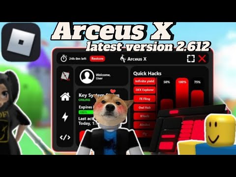 Roblox Mobile Hack Arceus X Latest version v2.612 | Fluxus | Delta Roblox