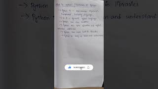 Python... What is python / Features of Python / Scripting Language / Learn and crack interview