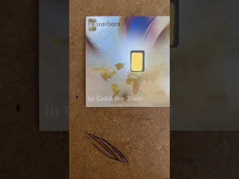 Karatbar cash gold and R1 1990 Proof coin. What do you think? #silvercoin #coin #coincollector