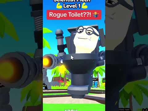 Rogue Toilet on the lose in Toilet Tower Defense! #toilettowerdefense #toilettowerdefenseroblox