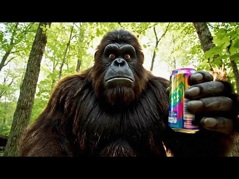 Bigfoot Vlog 6: My First Taste of a Human Energy Drink (AI Vlog)