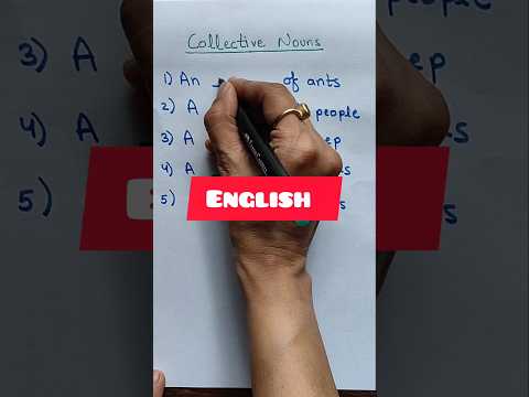 Collective Noun #englishgrammar #english #short #shorts #ytshorts #nouns