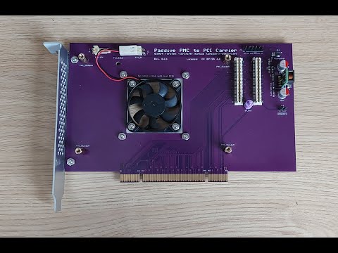 PCI PMC Carrier Card tested