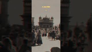 4 June 1984 Golden Temple Attack By Indian Government 🙏♥️ #june1984 #goldentemple #wahguru #wmk