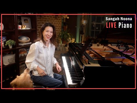 🔴LIVE Piano (Vocal) Music with Sangah Noona! 9/27