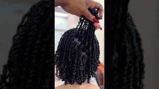 Healthy hair start with a simple 2 strand twist🫶🏾 #protectivestyles #naturalhair #naturalhaircare