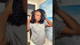 Flip over quick weave tutorial. #quickweave #hairtutorial #black girl hairstyles
