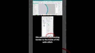 How To Create A Faux-Merrow Edge For A Patch Using Hatch Digitizing Software #tutorial #embroidery