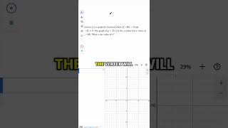 You might be cooked if you can't solve this... #satprep #desmos