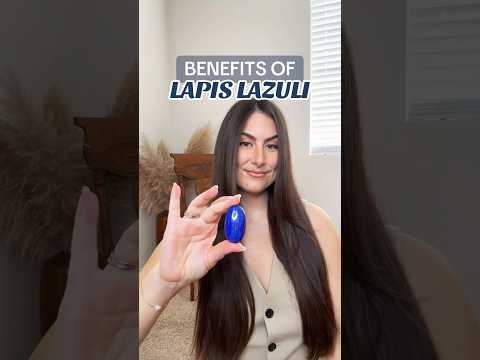 the benefits of Lapis Lazuli ✨#crystals #crystalenergy #lapislazuli #shorts