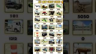 ALL CHEAT CODES 2025 😎 #cheatcodes #indianbike3d #bikegame