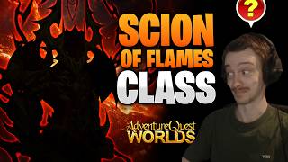 AQW Scion of Flames CLASS! Is Out! AQWorlds AQW