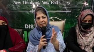 Mehbooba Mufti reacts to Rahul Gandhi ‘traitor’ remark