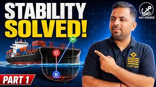 Ship Stability Basics (Part 1) | G, B, M, GM, BM, KG, GZ Explained | Nav insider