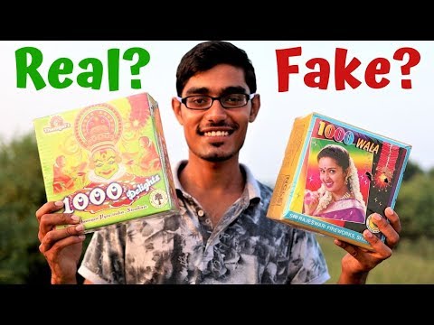 Which One Is Fake? 1000 Mirchi Ki Ladi |