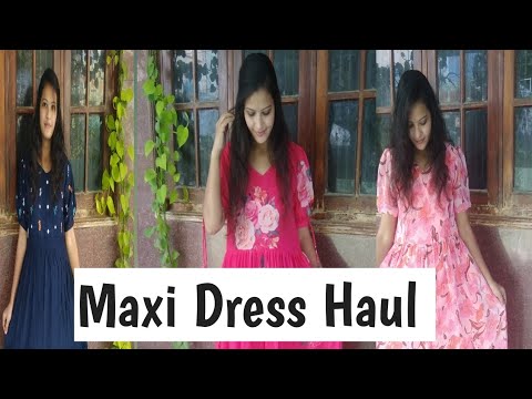Meesho maxi dress haul/Maxi dress Haul/Maxi dress haul from meesho #Maxidress #fashion #trending