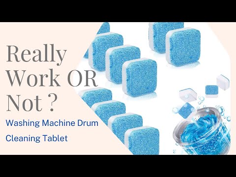 washing machine cleaning tablets,  How to Use It?,  Review,  Unboxing.