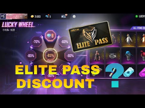 Elite Pass Discount Event||Gareena Free Fire