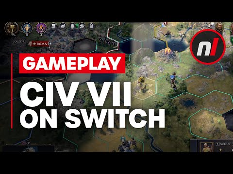 Civilization VII Nintendo Switch Gameplay