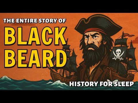 The ENTIRE History of the Pirate Blackbeard | Boring History For Sleep