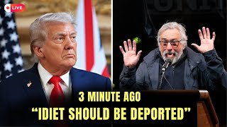 Robert De Niro ERUPTS on Trump — The Internet EXPLODES