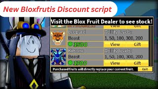 BLOX FRUIT (UPDATED) SCRIPT FRUIT DISCOUNT (Dragon for 1800 Robux)
