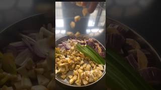 Ash plantain devil #indianfood #onemillionaudition #sidedishforchapathi #shorts