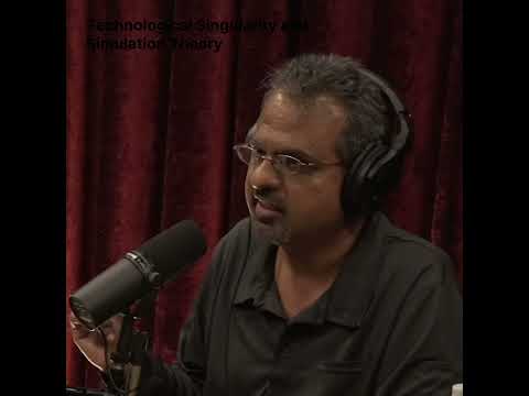 Technological Singularity and Simulation Theory #joerogan #viral #youtubrshorts