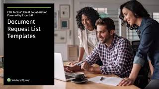 CCH Axcess Client Collaboration Powered by Expert AI: Document Request List Templates