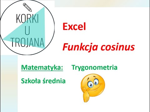 Trygonometria w Excelu - cosinus