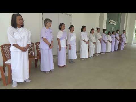 แนะนำการปฏิบัติธรรม(สอบอารมณ์)ผู้ปฏิบัติธรรม อบรมคอร์สวิปัสสนากรรมฐาน ยุวพุทธฯ ศูนย์ 4 เขมรังสี