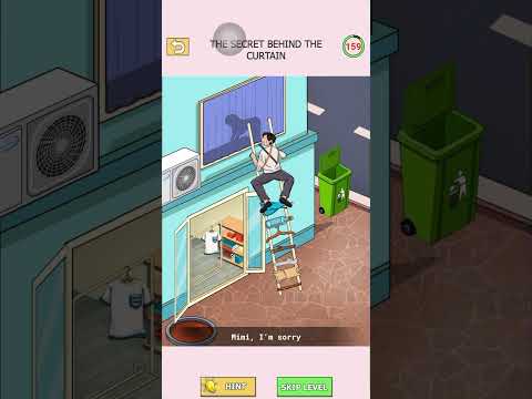 Tricky Twist Lvl 1- secret behind curtain #trendingshorts  #gameplay #tiktok #trickyquest #yt #game