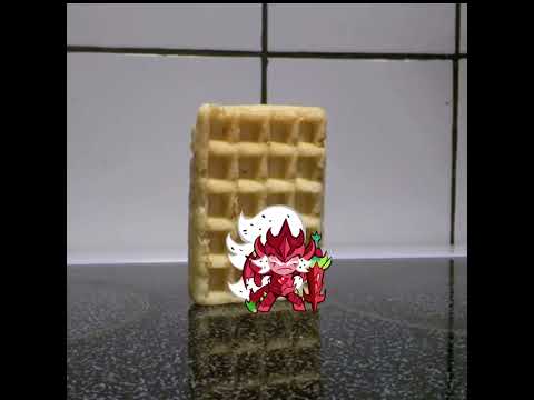 Pitaya Dragon cookie Waffled