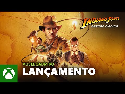 LIVE DE LANÇAMENTO INDIANA JONES E O GRANDE CÍRCULO | DISPONÍVEL NO GAME PASS