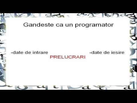 Gandeste ca un programator- partea a 3-a