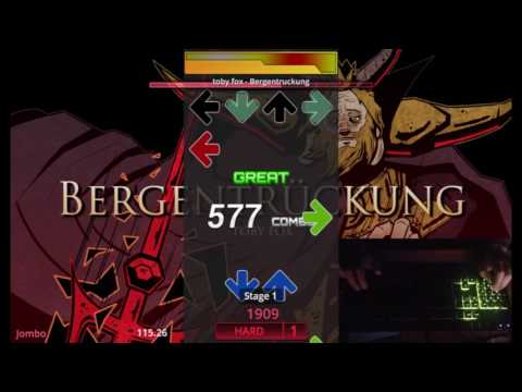 Stepmania Bergentrückung on Strafe RGB Cherry Brown Switch